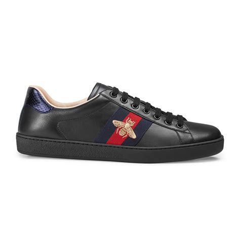 gucci shoes black bee